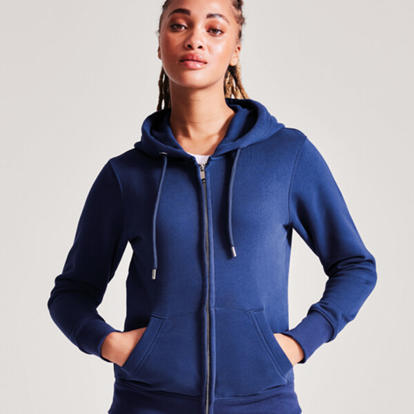 Anthem Ladies Organic Full Zip Hoodie Thumbnail