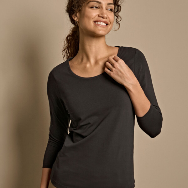 Ladies' Stretch 3/4 Sleeve Tee Thumbnail