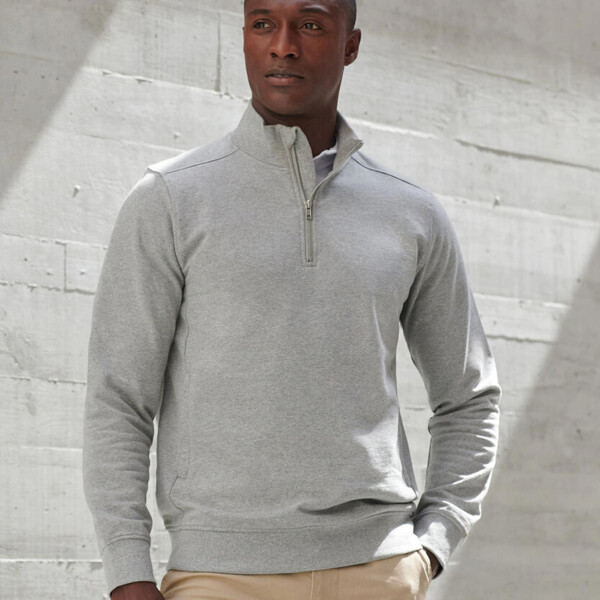 Unisex sustainable ¼-zip sweatshirt Thumbnail