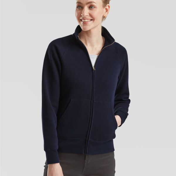 Ladies' Premium Sweat Jacket Thumbnail