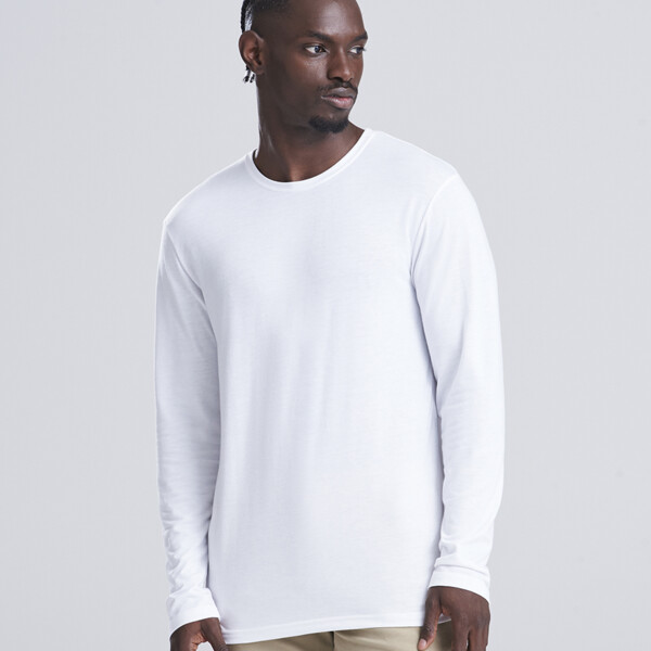 AWDis Long Sleeve Tri-Blend T-Shirt Thumbnail