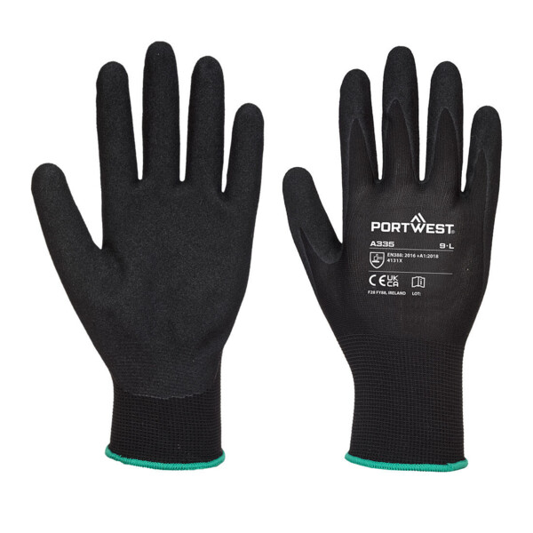 A335 Dermi-Grip NPR15 Nitrile Sandy Glove Thumbnail