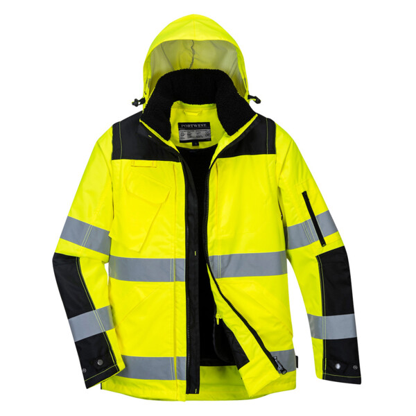 Hi-Vis 3-in-1 Contrast Winter Pro Jacket  Thumbnail