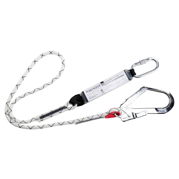 FP56 Single Kernmantle 1.8m Lanyard With Shock Absorber Thumbnail