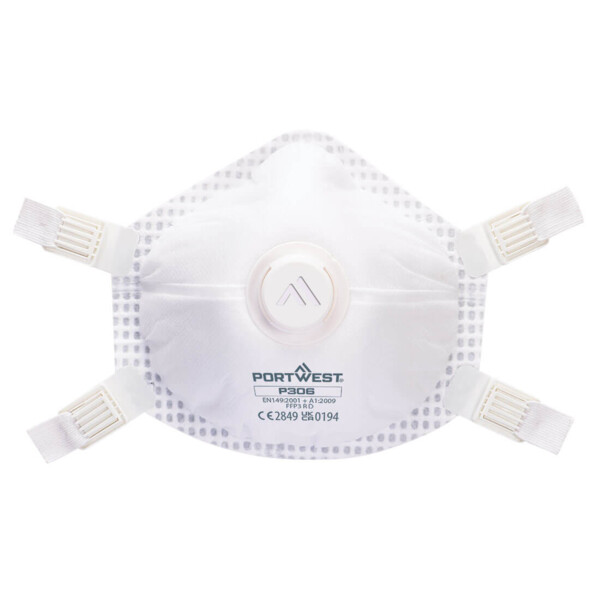 P306 - FFP3 Ultimate Valved Reusable Respirator (Pk5) Thumbnail