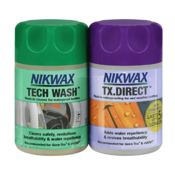 Nikwax Cleaning And Waterproofing Kit 100ml Thumbnail