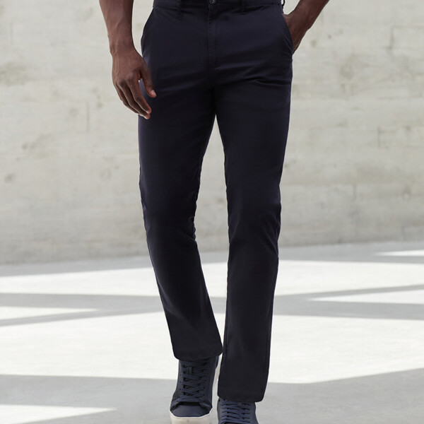 Henbury Stretch Flex Waistband Chino Trousers Thumbnail