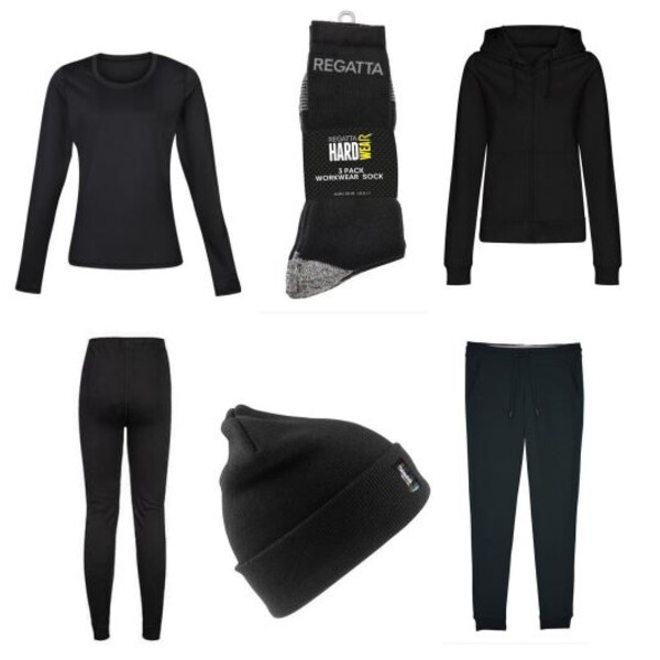 Bundle Jay W/M 001 Zoodie - Jogger Pants - Baselayer Trousers - L/S Baselayer - Beanie Hat - Pack of Socks Thumbnail