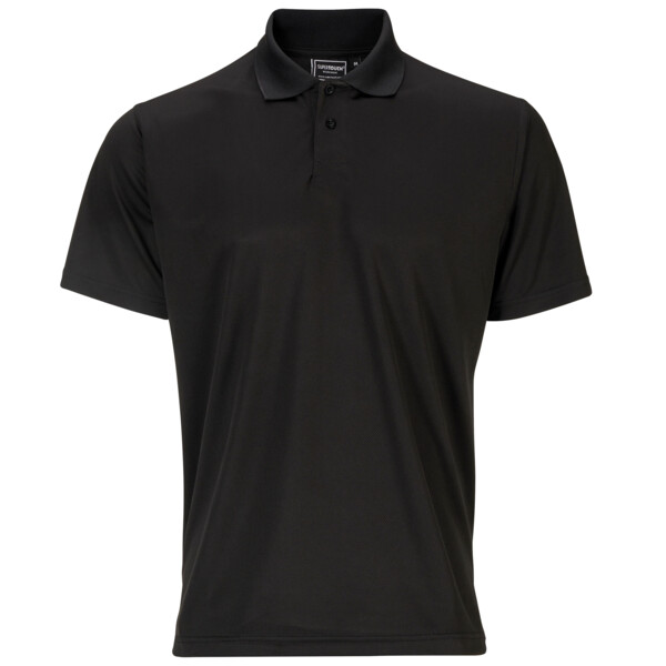 SBW-30271-7 Black Bird Eye Polo Shirt Thumbnail