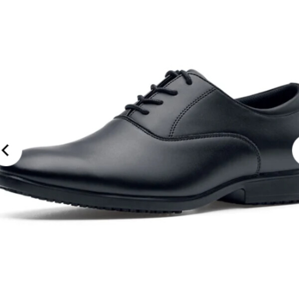 20331 - Ambassador II Slip Resistant Black Leather Men Dress Shoe Thumbnail