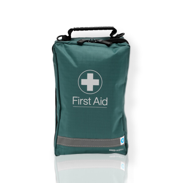  Blue Dot Travel First Aid Kit in Green Bag Thumbnail