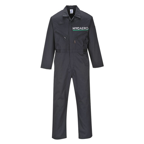 C813 Liverpool Zip Coverall Thumbnail