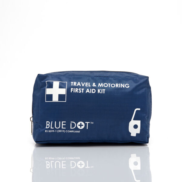 Blue Dot BS 8599-1 (2019) Travel and Motoring First Aid Kit in Blue Bag Thumbnail