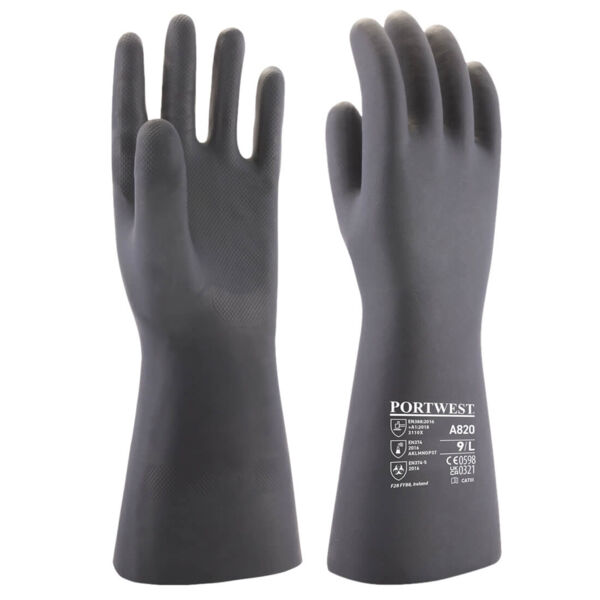 A820 - Neoprene Chemical Gauntlet Pack of 12 Thumbnail