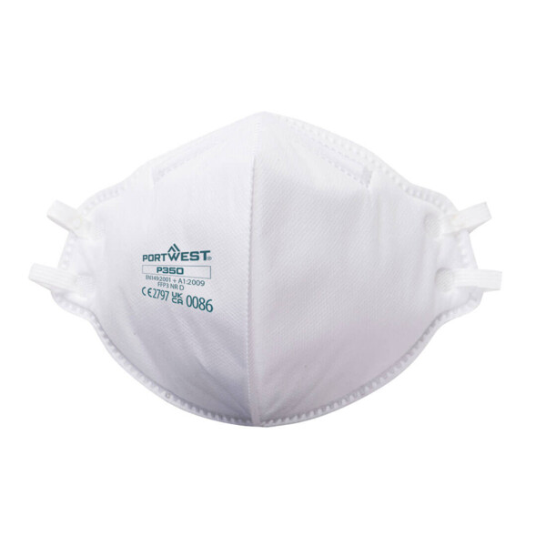 P350 - FFP3 Dolomite Fold Flat Respirator (Pk20) Thumbnail